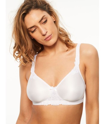 Chantelle - Hedona Soutien-Gorge Sans Armatures Maintien Blanc votre restaurant rapide dans 