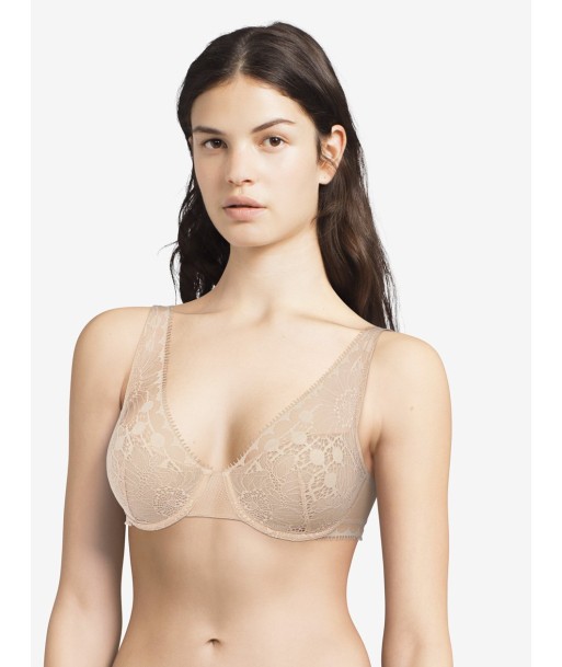 Chantelle - Day To Night Soutien-Gorge Spacer Plongeant Beige Doré de l' environnement