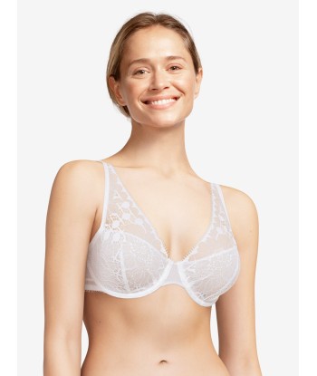 Chantelle - Day To Night Soutien-Gorge Spacer Plongeant Blanc Véritable concentré