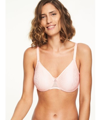 Chantelle - C Magnifique Soutien-Gorge Moulé Très Enveloppant Rose Doux prix