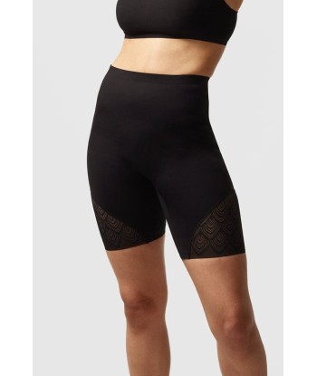 Chantelle - Sexy Shape Shorty Taille Haute Mi-Cuisse Noir rembourrage situé sous