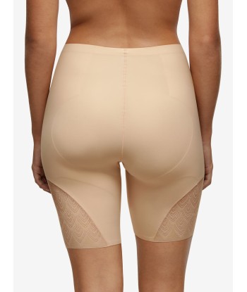 Chantelle - Sexy Shape Shorty Taille Haute Mi-Cuisse Beige Doré des créatures d'habitude