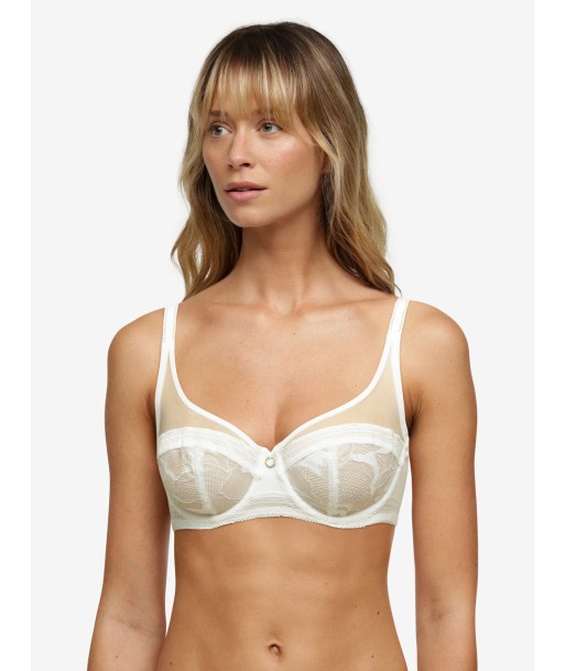 Chantelle - True Lace Soutien-Gorge Armaturé Très Couvrant Lait Vous souhaitez 