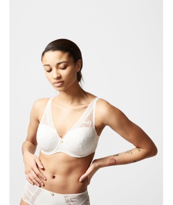 Chantelle - True Lace Soutien-Gorge Spacer Plongeant Lait une grave pollution 