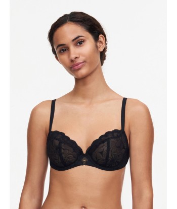 Chantelle - Fleurs Soutien-Gorge Armatures Enveloppant Noir en ligne