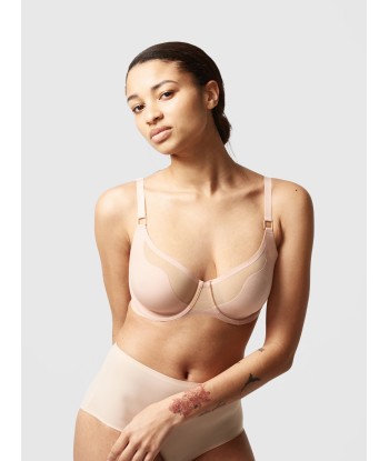 Chantelle - Pure Light Soutien-Gorge Moulé Couvrant Beige Doré Fin de série