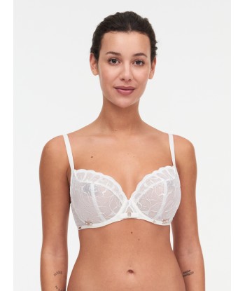 Chantelle - Fleurs Soutien-Gorge Armatures Enveloppant Ivoire / Or à prix réduit toute l'année