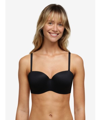 Chantelle- Soutien-Gorge Bandeau Coque Noir Jusqu'à 80% De Réduction