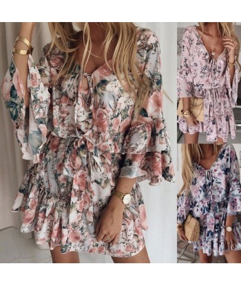 Robe Hippie Chic Soiree de pas cher