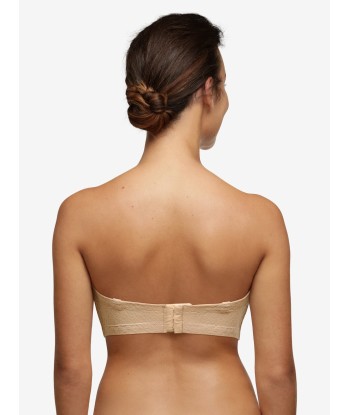 Chantelle - Norah Soutien-Gorge Bandeau Coque Rose Poudré hantent personnes