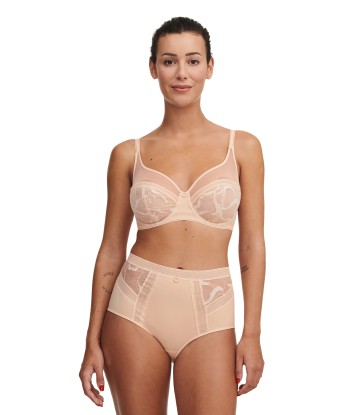 Chantelle - True Lace Soutien-Gorge À Armatures Très Couvrant Beige Doré du meilleur 