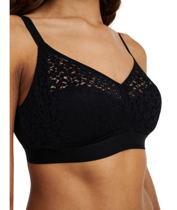 Chantelle - Norah Soutien-Gorge Sans Armatures Maintien Noir la colonne vertébrale