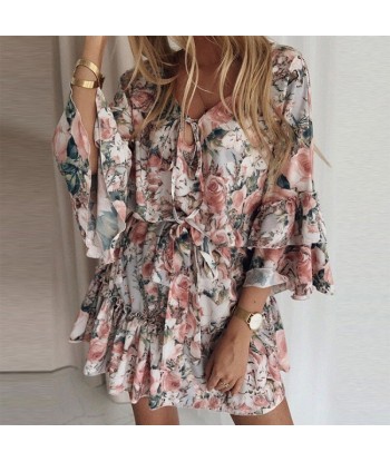 Robe Hippie Chic Soiree de pas cher