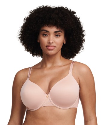 Chantelle Easyfeel - Norah Chic Soutien-Gorge Coque Enveloppante Rose Poudré en linge