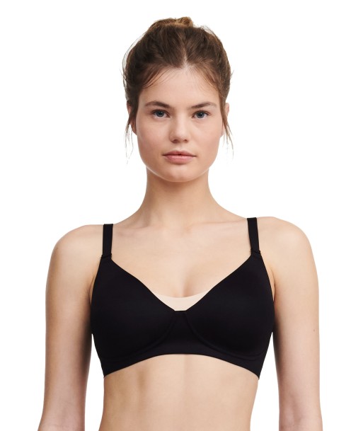 Chantelle - Pure Maternity Soutien-Gorge D'allaitement Sans Armatures Noir les muscles