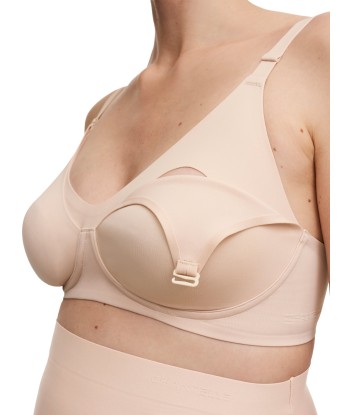 Chantelle - Pure Maternity Soutien-Gorge D'allaitement Sans Armatures Beige Doré l'achat 