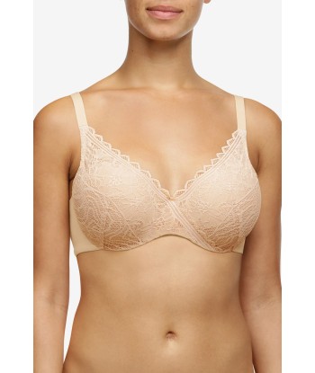 Chantelle Easyfeel - Floral Touch Soutien-Gorge Triangle Beige Doré rembourrage situé sous