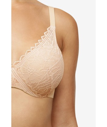 Chantelle Easyfeel - Floral Touch Soutien-Gorge Triangle Beige Doré rembourrage situé sous