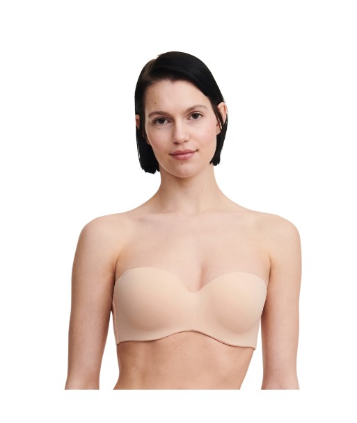 Chantelle - Norah Soutien Gorge Bandeau Coque Beige Doré l'achat 