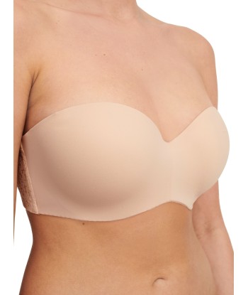 Chantelle - Norah Soutien Gorge Bandeau Coque Beige Doré l'achat 