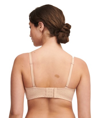 Chantelle - Norah Soutien Gorge Bandeau Coque Beige Doré l'achat 