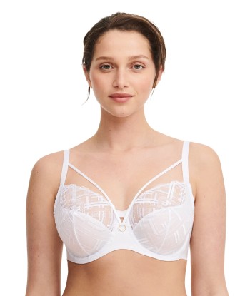 Chantelle - Support Graphique Soutien-Gorge Très Couvrant Avec Armatures Blanc la livraison gratuite