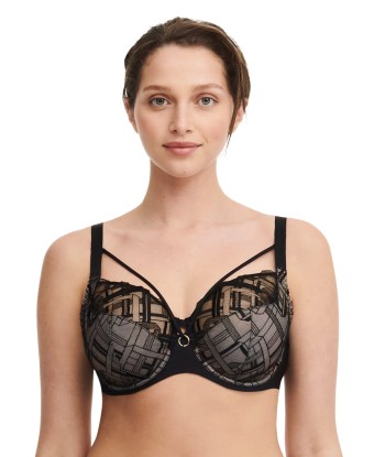 Chantelle - Support Graphique Soutien-Gorge Très Couvrant Avec Armatures Noir de France