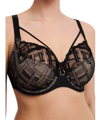 Chantelle - Support Graphique Soutien-Gorge Très Couvrant Avec Armatures Noir de France