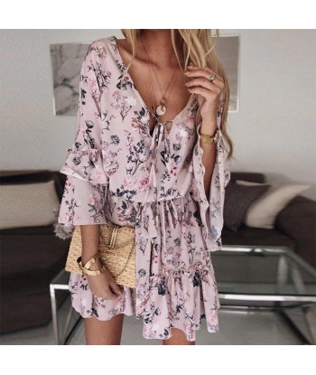 Robe Hippie Chic Soiree de pas cher