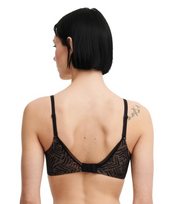 Chantelle - Graphique Allure Soutien-Gorge Spacer Couvrant Noir destockage