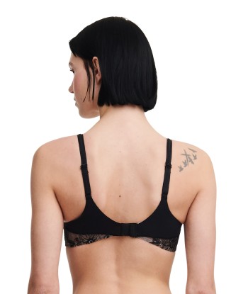 Chantelle - Orchidées Soutien-Gorge Couvrant Avec Armatures Noir ouvre sa boutique