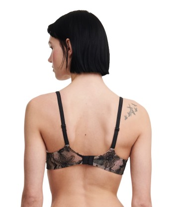 Chantelle - Orchidées Soutien-Gorge Push-Up Noir de la marque