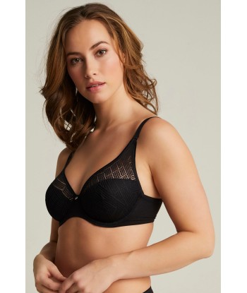 Chantelle Easyfeel - Soutien-Gorge Moulé Couvrant Avec Armatures Emma Noir livraison et retour toujours gratuits