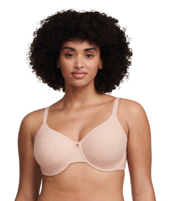 Chantelle - Confort Chic Soutien-Gorge Moulé Très Couvrant Rose Poudré de votre