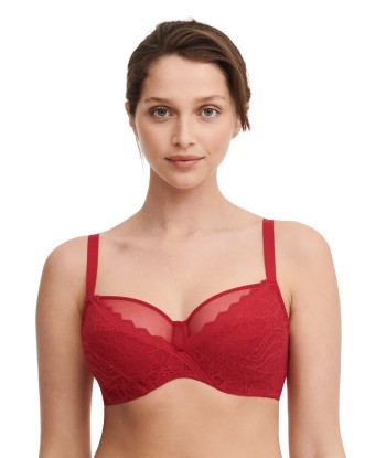 Chantelle Easyfeel - Floral Touch Soutien-Gorge À Bonnets Entiers Toucher Floral Écarlate 50% de réduction en Octobre 2024