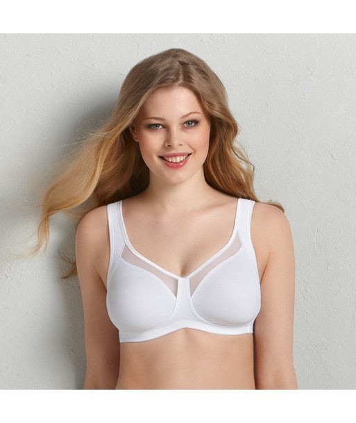 Anita - Clara Soutien-Gorge Top Confort Bonnets Moulés Blanc chez Cornerstreet bien 