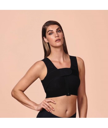 Anita Care - Valencia Soutien-Gorge de Compression Fermeture Frontale Noir Par le système avancé 