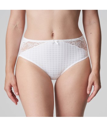 Primadonna - Madison Culotte Taille Haute Blanc paiement sécurisé