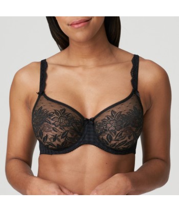 Primadonna - Madison Soutien-Gorge Plein Bonnet Sans Rembourrage Sans Couture Noir brillant des détails fins