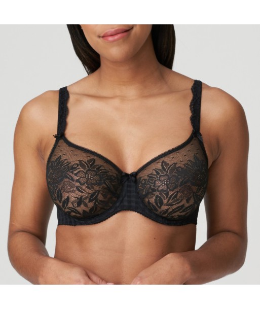 Primadonna - Madison Soutien-Gorge Plein Bonnet Sans Rembourrage Sans Couture Noir brillant des détails fins