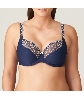 Primadonna - Osino Soutien-Gorge Balconnet Couture Tulipe Bleu Saphir la colonne vertébrale