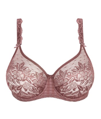 Primadonna - Madison Soutien-Gorge Plein Bonnet Sans Rembourrage Satin Taupe Dans la société mordern