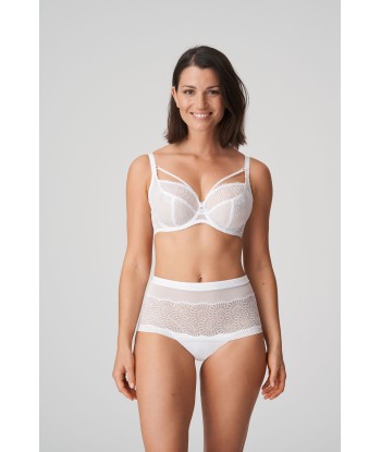 PrimaDonna - Sophora Hotpants Blanc brillant des détails fins