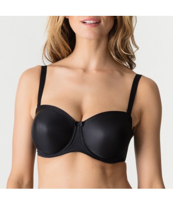 PrimaDonna - Satin Bandeau Non Rembourré Noir le concept de la Pate a emporter 