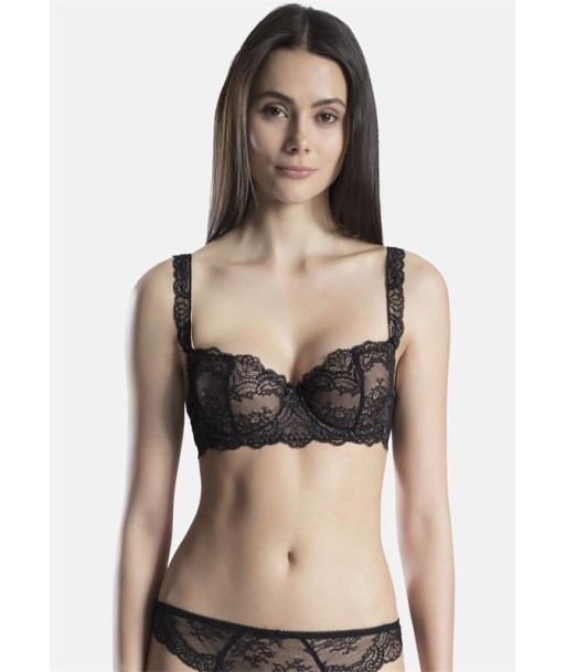 Aubade - Danse Des Sens Soutien-Gorge Corbeille Noir la colonne vertébrale