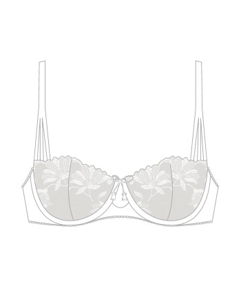 Aubade - Lovessence Soutien-gorge Corbeille Blanc pas cheres