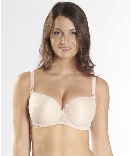 Aubade - Rosessence Soutien-Gorge Balconnet Moulé Confort Nude s'inspire de l'anatomie humaine