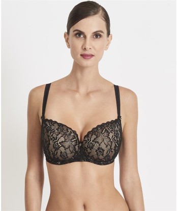 Aubade - Rosessence Soutien-Gorge Balconnet Moulé Confort Noir Paris Déstockage Promo