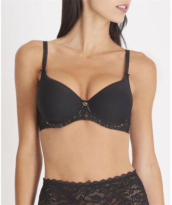 Aubade - Rosessence Soutien-Gorge Spacer Noir brillant des détails fins