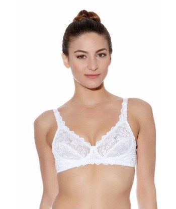 Wacoal - Eglantine Soutien Gorge Sans Armatures Blanc les ctes